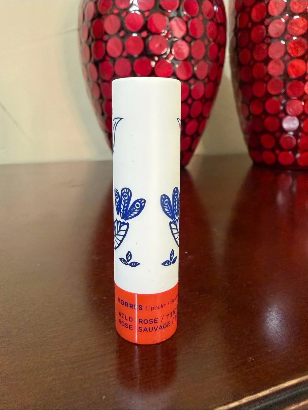 Korres Wild Rose Tinted Lip Balm NWT Hydrating Rosy Tint